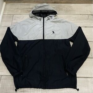 WALT DISNEY‎ WORLD MICKEY MOUSE WINDBREAKER JACKET S Small Black And White